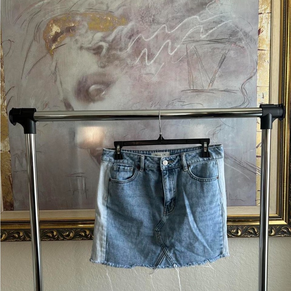 PacSun Blue Denim Skirt